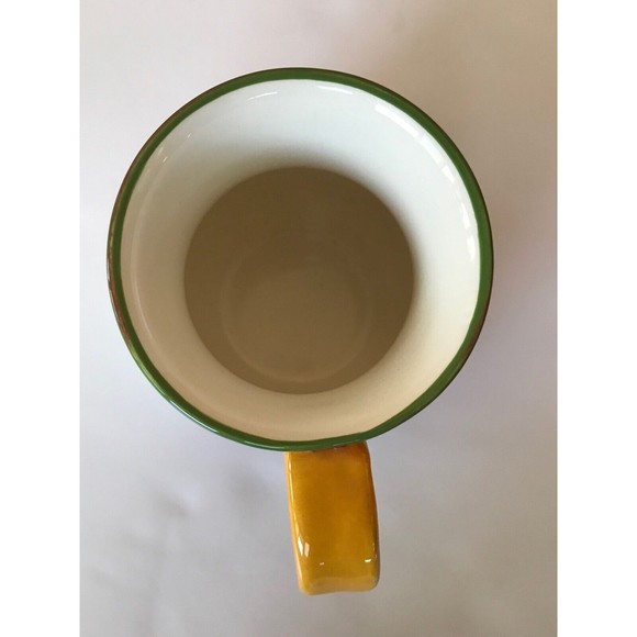 Pier 1 Imports Coffee Mug Cup 16 oz Christmas Snowman Holiday Snowball - Picture 4 of 6